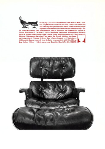 Poltrona eames 1959 - eames, stampa