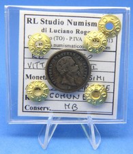 LA025-RE ELETTO - V. Em. II - 50 Cent. 1860 FI