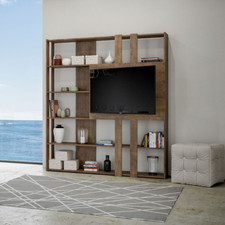 Libreria in legno Noce con
