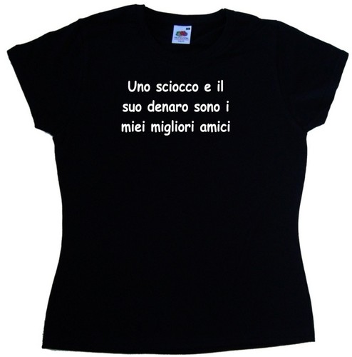 Uno sciocco suo denaro s - e,