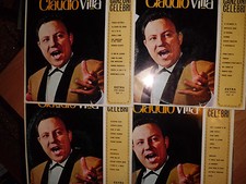 4 dischi. CLAUDIO VILLA canzoni celebri. 33 giri