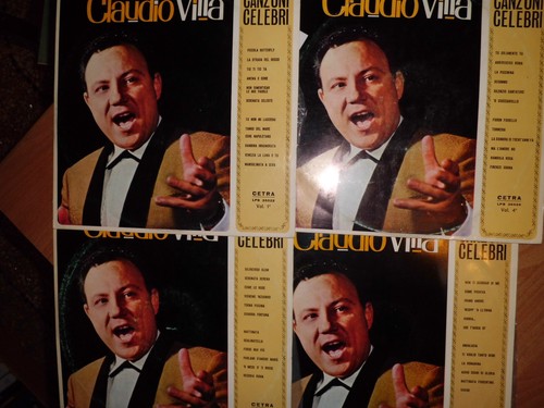 Dischi claudio villa - dischi.,