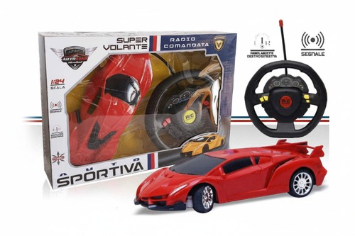 Auto radiocomando con - radiocomando, volante