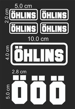  Kit adesivi yamaha ohlins forcella carena R1 R6 Tmax Xmax Fazer yz mt tracer