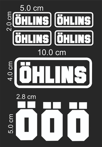 Kit adesivi suzuki - , ohlins