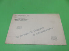 Cartolina  invito pubblicitaria Soc. Parmense Vero estratto di Violetta profumo