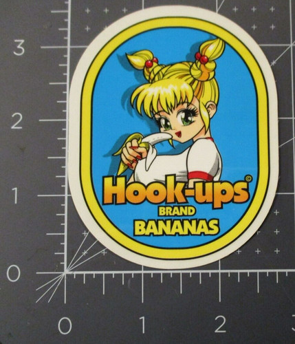 Hook ups skate adesivo banane - skate,