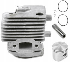 Cilindro con pistone per decespugliatore distanza tre fori 48x50 mm ricambio