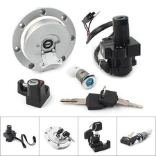 Blocchetto accensione tappo serbatoio blocchetto sedile set blocchetto casco per Honda CB400 CB1 VT250