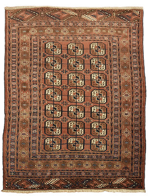 Tappeto tribale 4x6 - , ruggine