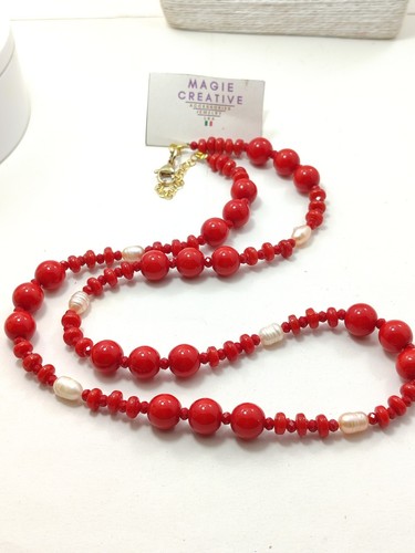 Collana donna perle - in, agata