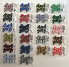 FIAT PANDA 4x4 84/03 TARGHETTE