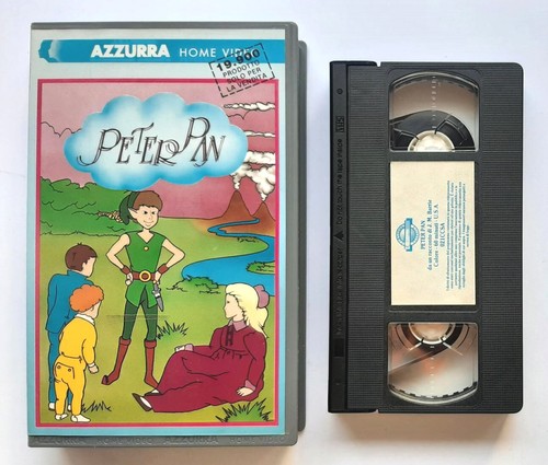 Vhs peter pan azzurra home - azzurra,