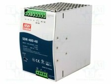 ALIMENTATORE SWITCHING MEAN WELL SDR 480-48 48VCC 10A BARRA DIN