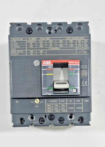 Abb sace tmax - tmax, xt1b