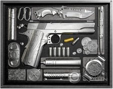 MISSION X Pistola 2 Oz Moneta Argento 5$ Samoa 2025