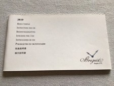 Libretto Booklet Istruzioni Breguet 3810 Type XXI - 05.10