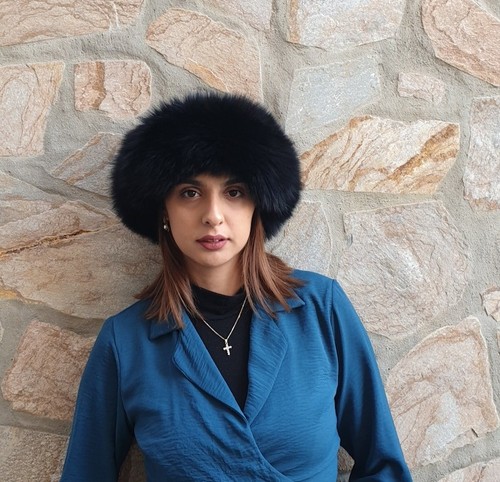 Black fox cappello - -, in