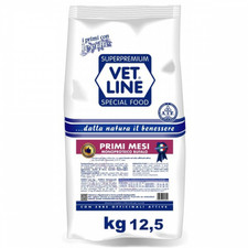 Crocchette per cani Vet Line primi mesi bufalo 12,5 Kg