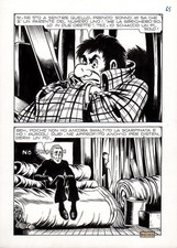 MAGNUS - Tavola originale  Alan Ford n. 40 " Ecologia " p. 65