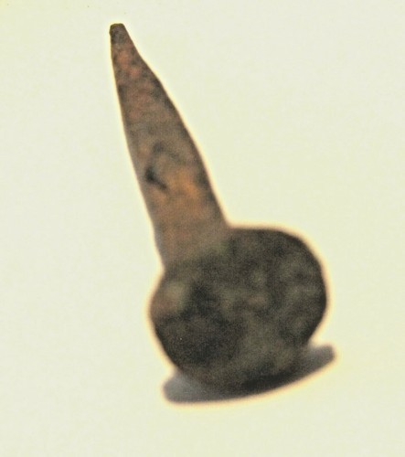 Vecchio chiodo fucina - vecchio,