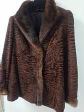 Pelliccia Giacca Astrakan