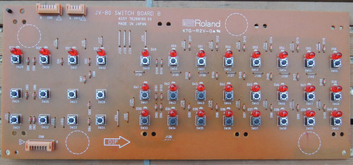 Roland jv80 switch board - jv,