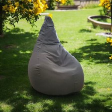 POLTRONA SACCO HUGO TESSUTO OUTDOOR GRIGIO