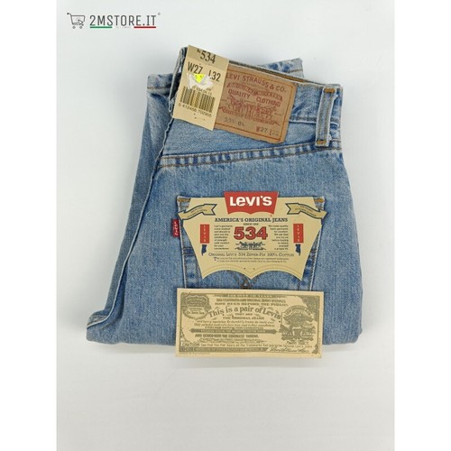 Levi jeans levis 534 azzurro - levi's,