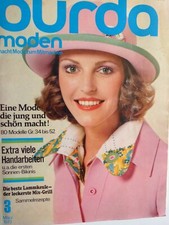 vecchio quaderno moda Burda