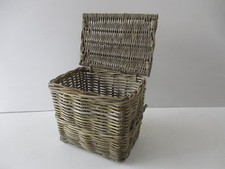 CESTO PORTABIANCHERIA BAULE VIMINI  GIUNCO   CM62X50X56 H  PELLET PORTA LEGNA