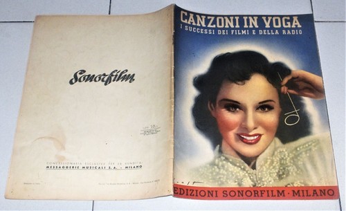 Spartiti canzoni voga - in,