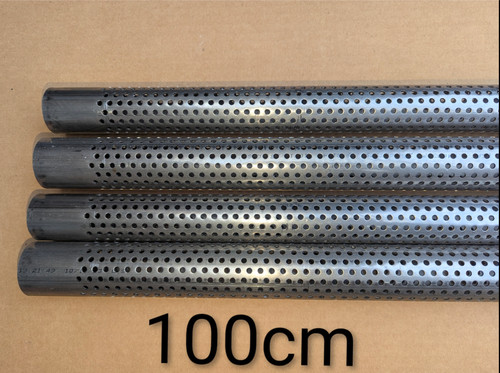 Tubo forato acciaio inox - forato,