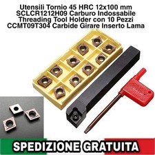 Utensili Tornio 45 HRC