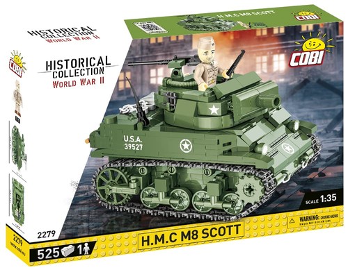 Cobi wwii m8 scott - wwii,