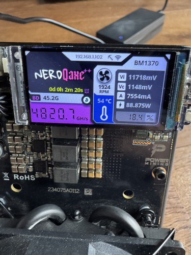 Nerdqaxe rev 1 6th - rev, 5.1
