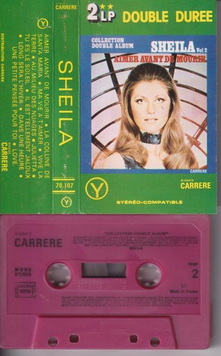 Sheila rare cassette audio - sheila,