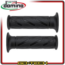 MANOPOLE DOMINO STYLE MOTO ON ROAD STRADALI SCOOTER Nere UNIVERSALI Forate