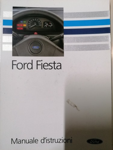 Ford fiesta 1990 libretto - fiesta,