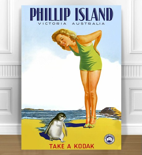 Vintage philip island penguin - philip,