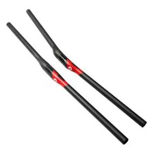 Manubrio bici full fibra di carbonio mtb bici flat riser manubrio bici ricambi