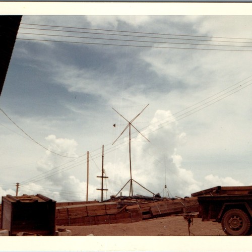 Antenna radio base - , militare
