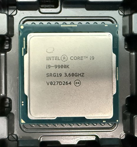 Cpu intel core 9900k srg19 - intel,