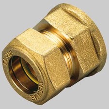 Raccordo Femmina a Stringere O-ring per Tubo Rame 10-28