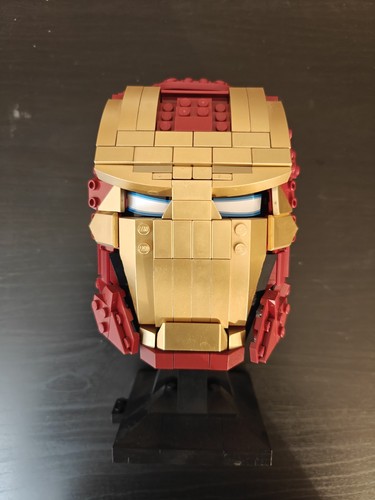 Lego iron man - man, head