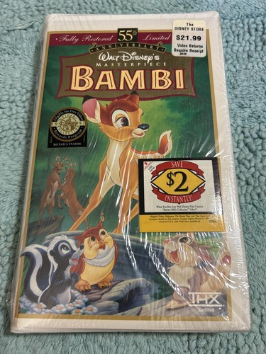 Walt disney bambi vhs - vhs,