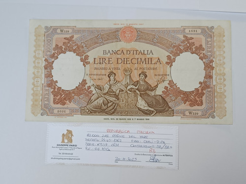 000 lire regina del mare - 10.000,