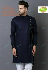 Camicia da uomo Kurta bianca