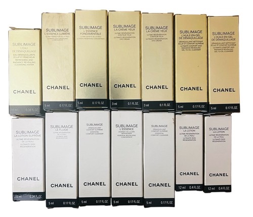 Chanel sublimage sample - sublimage, lotto