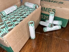 Rotolo avvolto da banca Loomis $5; 50 monete possono contenere argento ed errori